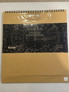 NEW graphic 45 Spiral-Bound 12" x 12" Easel Album with 6 cardstock pages